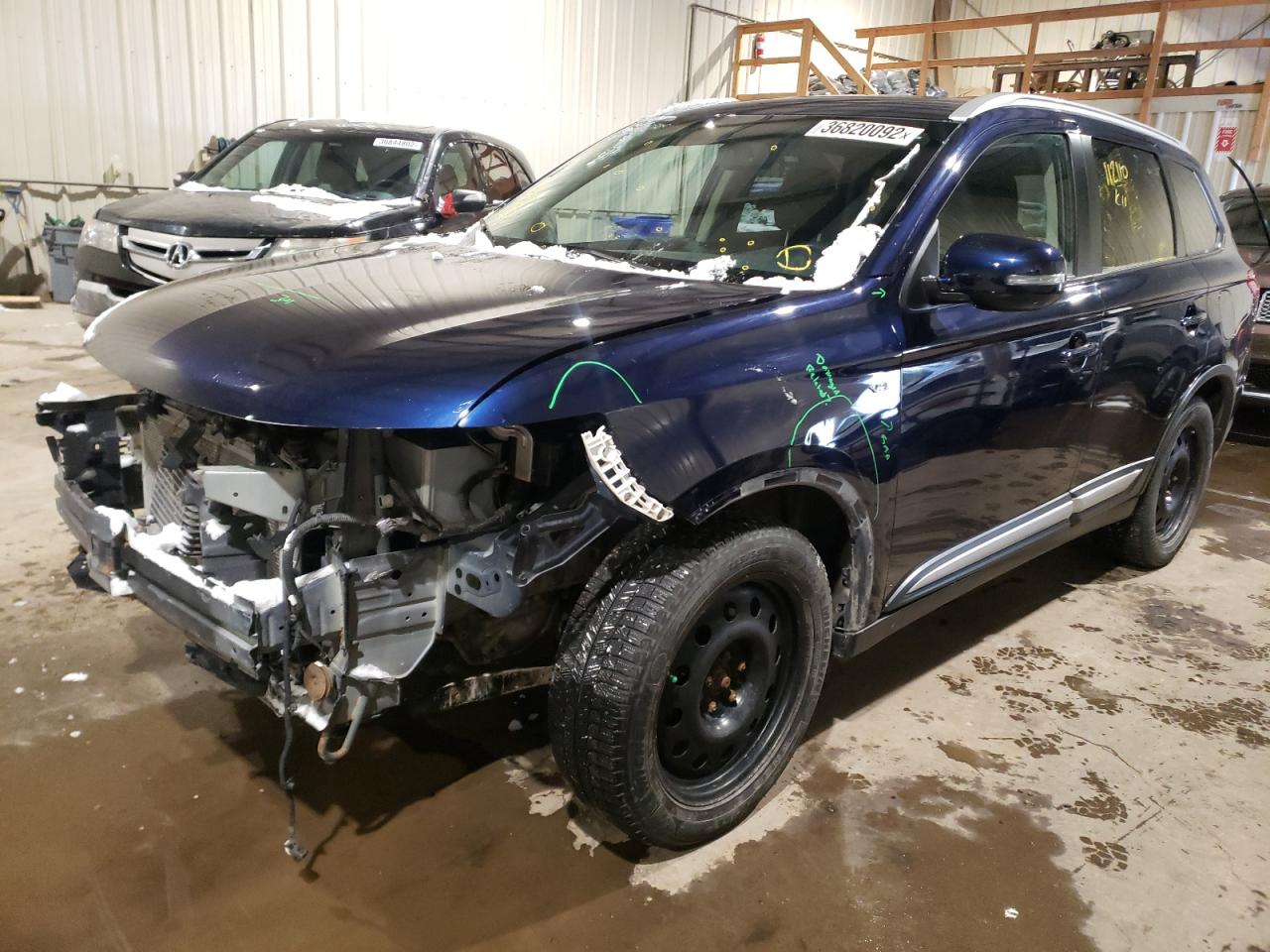 Photo 2 from auction – 2016 MITSUBISHI OUTLANDER with VIN JA4JZ3AX8GZ609490