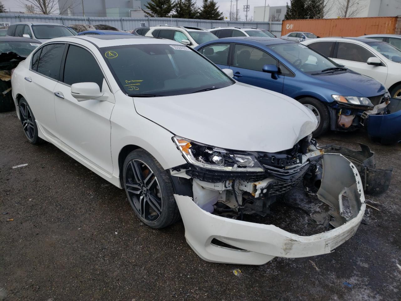 HONDA ACCORD SPO 2017 with VIN 1HGCR2F64HA802987 - Photo from auction