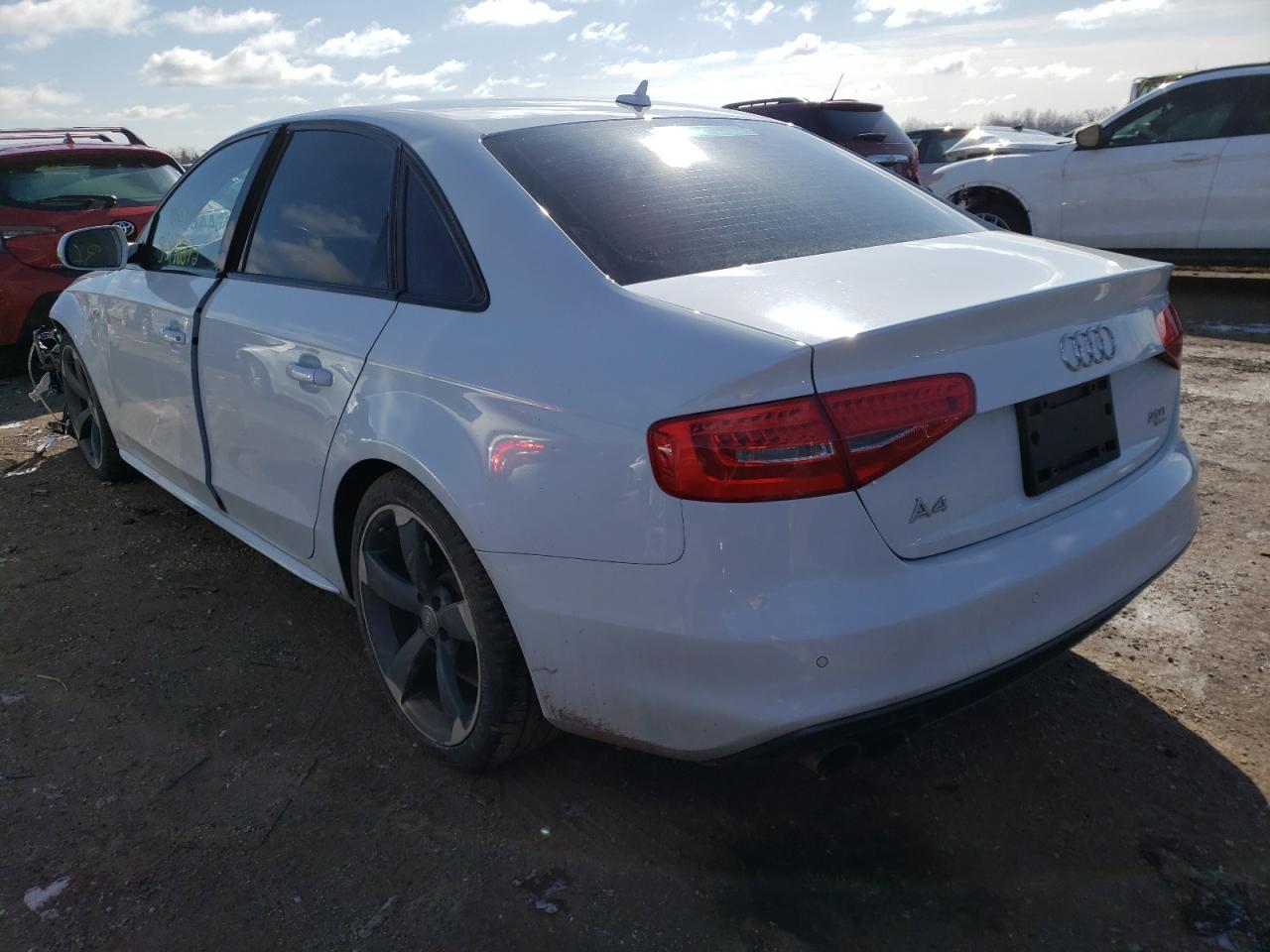 Photo 3 from auction – 2014 AUDI A4 PREMIUM with VIN WAUFFAFLXEN032509