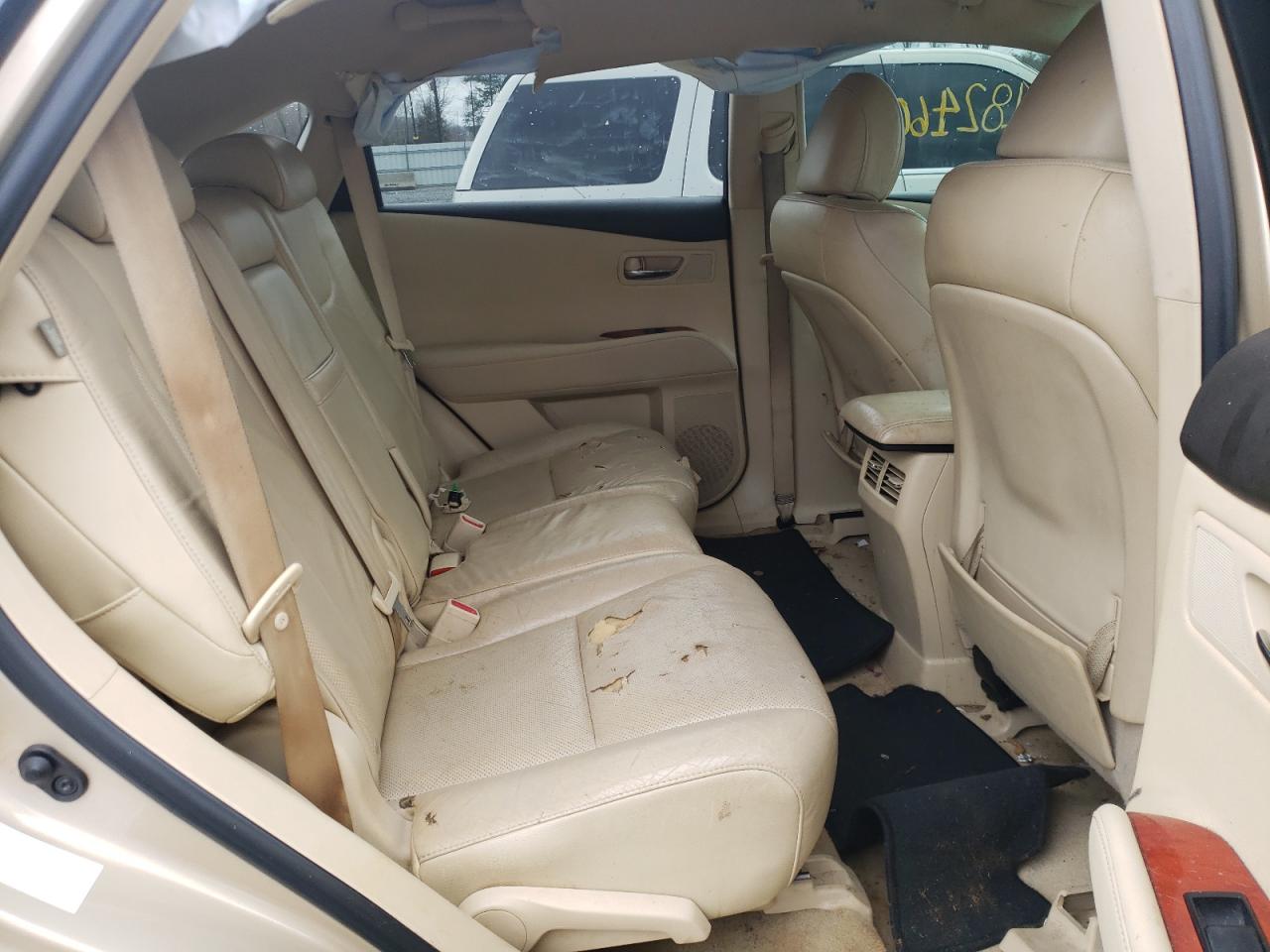 Photo 6 from auction – 2010 LEXUS RX 350 with VIN 2T2ZK1BAXAC029991