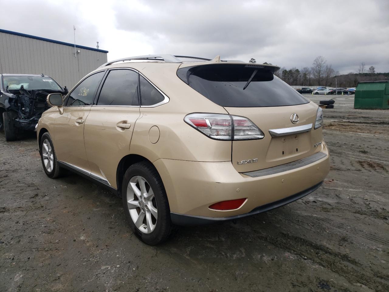 Photo 3 from auction – 2010 LEXUS RX 350 with VIN 2T2ZK1BAXAC029991
