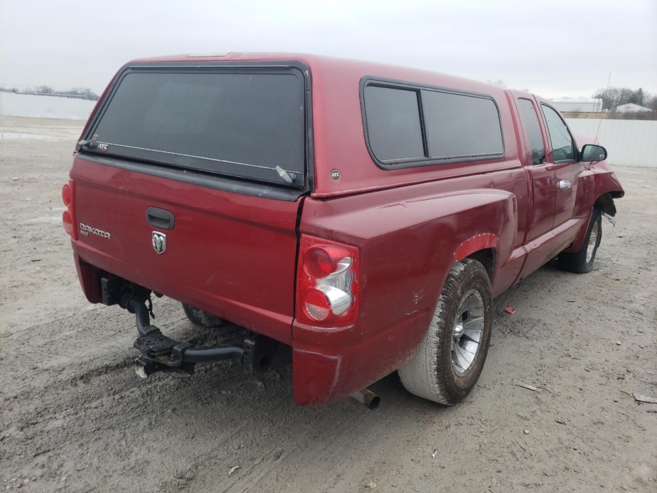 Photo 4 from auction – 2008 DODGE DAKOTA SXT with VIN 1D7HE32K38S565238