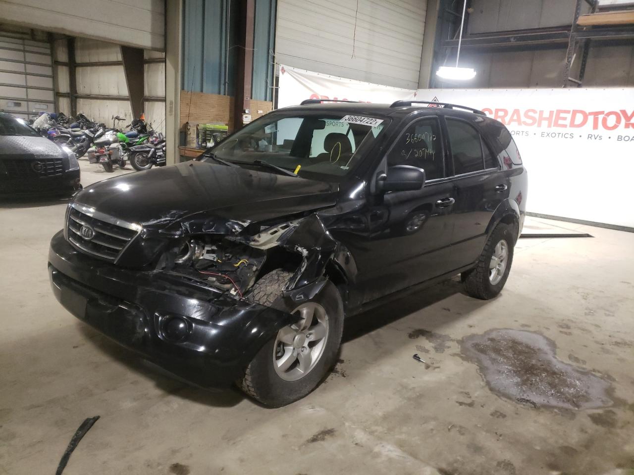 Photo 2 from auction – 2008 KIA SORENTO EX with VIN KNDJD735785857049