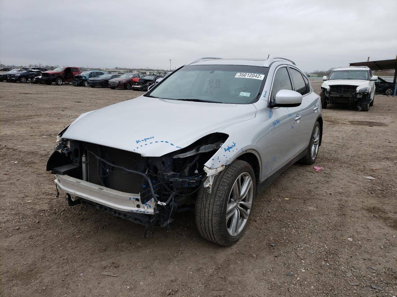 Photo 2 from auction – 2011 INFINITI EX35 BASE with VIN JN1AJ0HP9BM800832