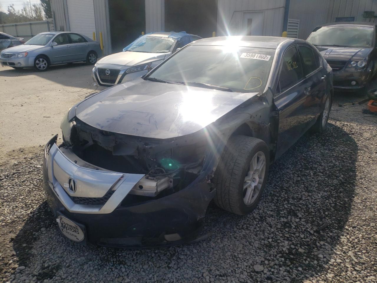 Photo 2 from auction – 2009 ACURA TL with VIN 19UUA86549A001855