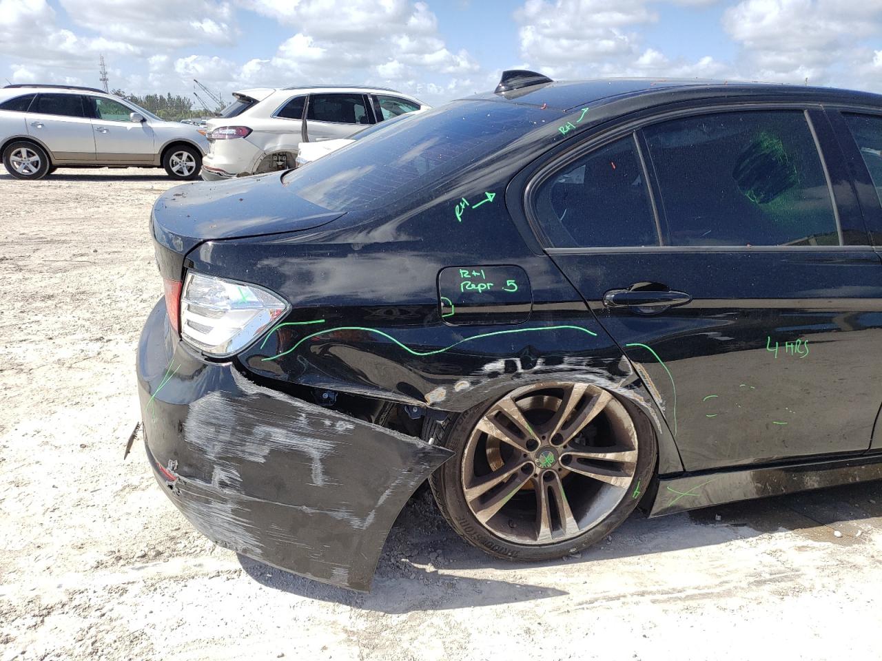Photo 9 from auction – 2015 BMW 328 I with VIN WBA3A5G50FNS87695