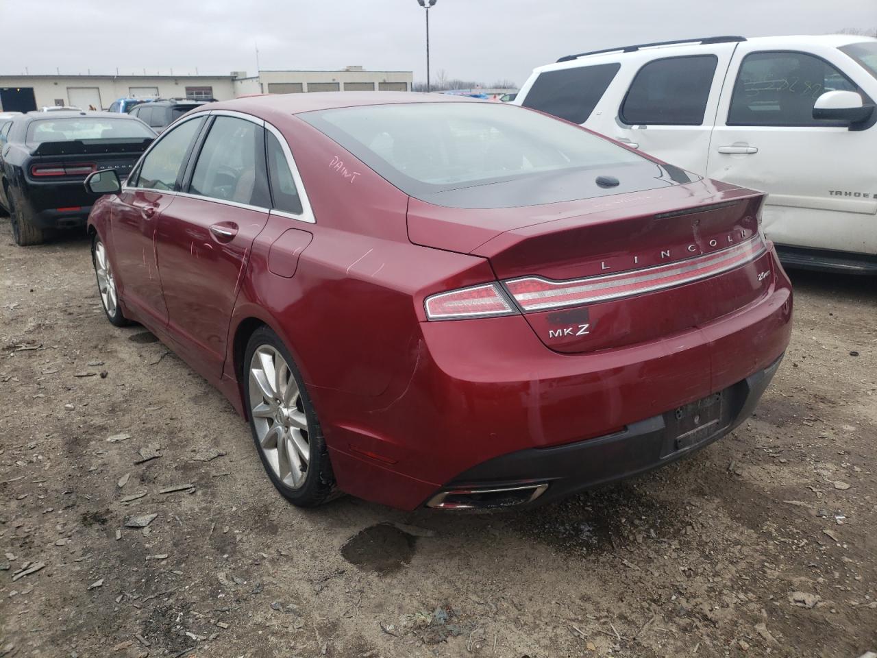 Photo 3 from auction – 2014 LINCOLN MKZ with VIN 3LN6L2G93ER827706