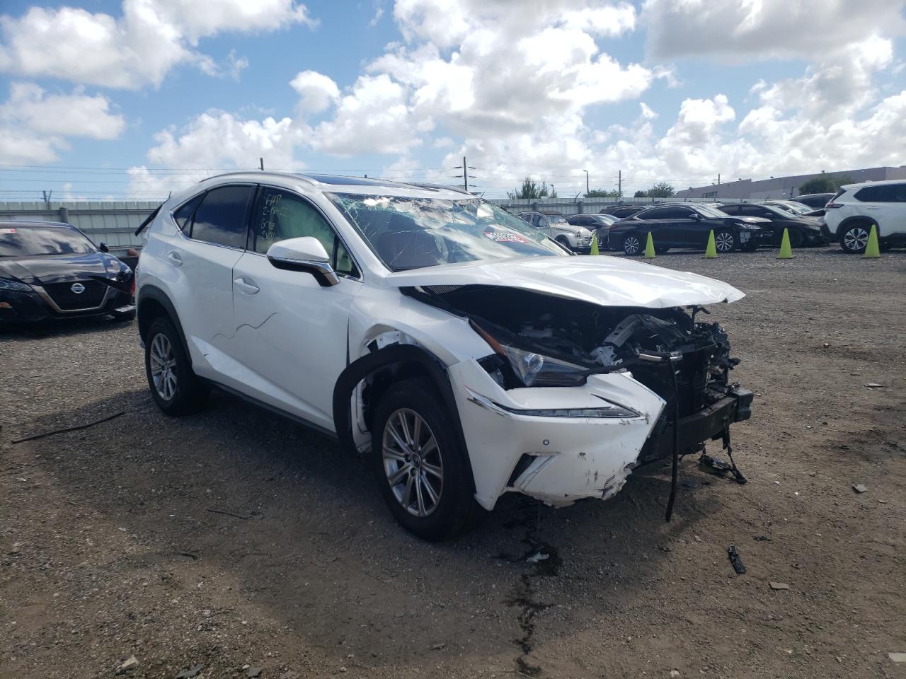 LEXUS NX 300 2020 with VIN JTJDARBZ2L5012864 - Photo from auction