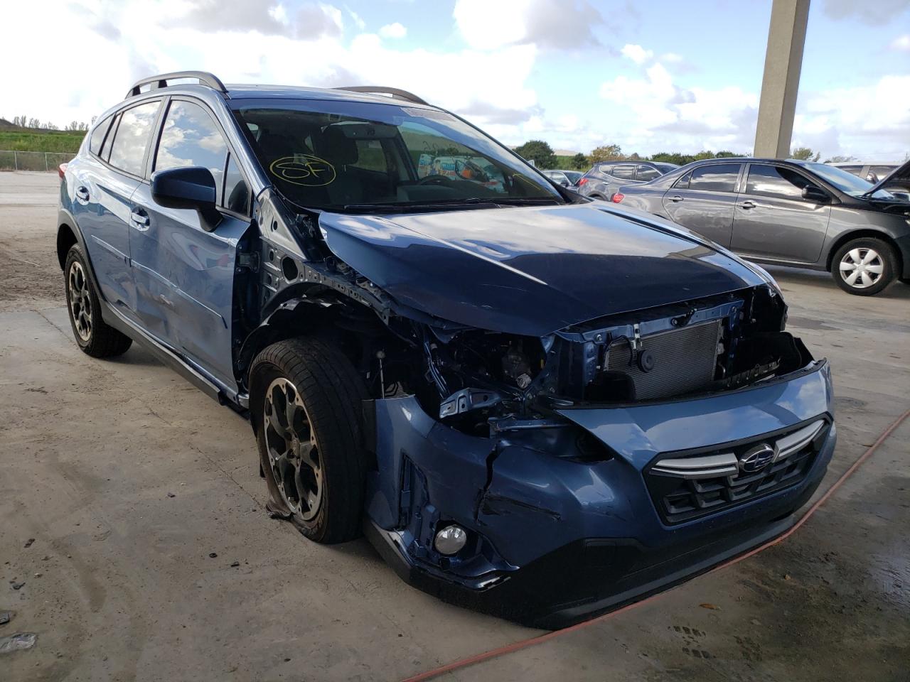 SUBARU CROSSTREK 2021 with VIN JF2GTAPC9MH290257 - Photo from auction