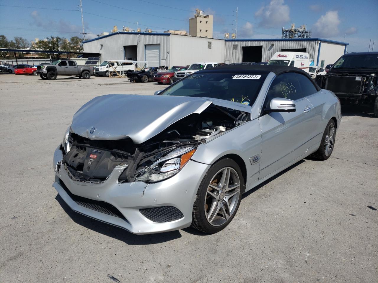 Photo 2 from auction – 2015 MERCEDES-BENZ E 400 with VIN WDDKK6FF6FF309582