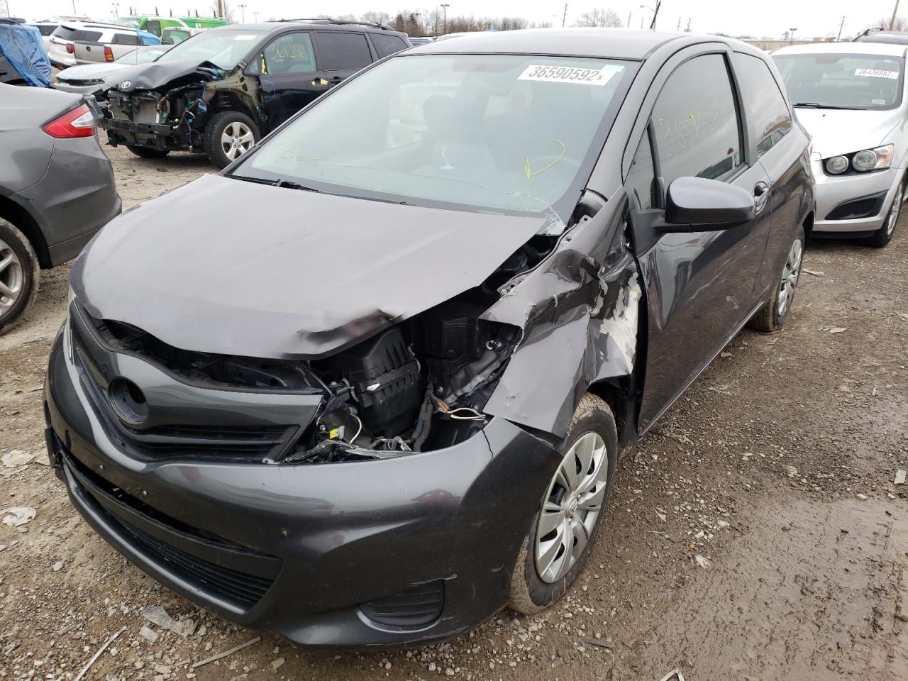 Photo 2 from auction – 2012 TOYOTA YARIS with VIN JTDJTUD33CD542195