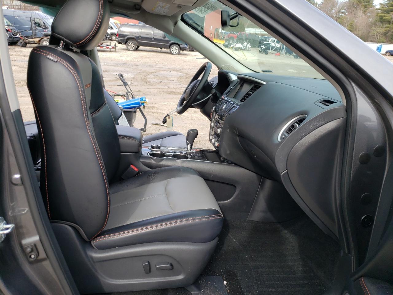 Photo 5 from auction – 2019 NISSAN PATHFINDER with VIN 5N1DR2MM6KC632210