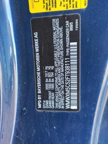 Photo 10 from auction – 2015 MINI COOPER with VIN WMWXM5C52FT938111