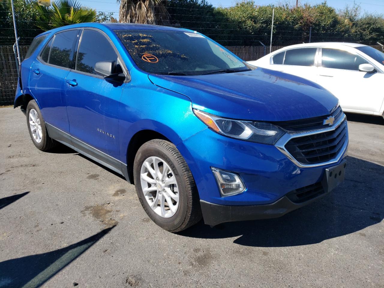 CHEVROLET EQUINOX LS 2019 with VIN 3GNAXHEV4KS569679 - Photo from auction