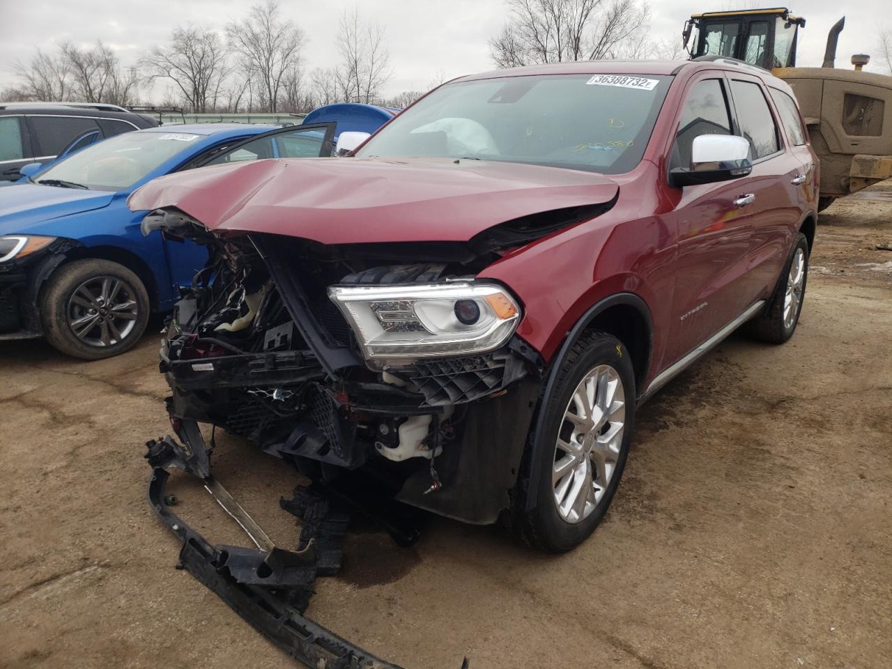 Photo 2 from auction – 2014 DODGE DURANGO CI with VIN 1C4RDJEG5EC520580