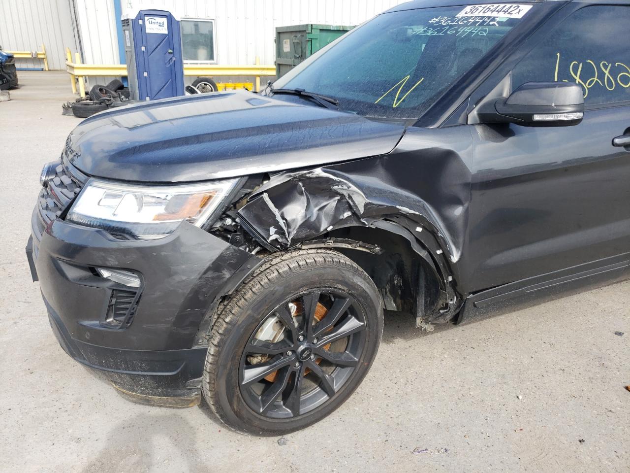 Photo 9 from auction – 2018 FORD EXPLORER X with VIN 1FM5K7DH8JGB51701