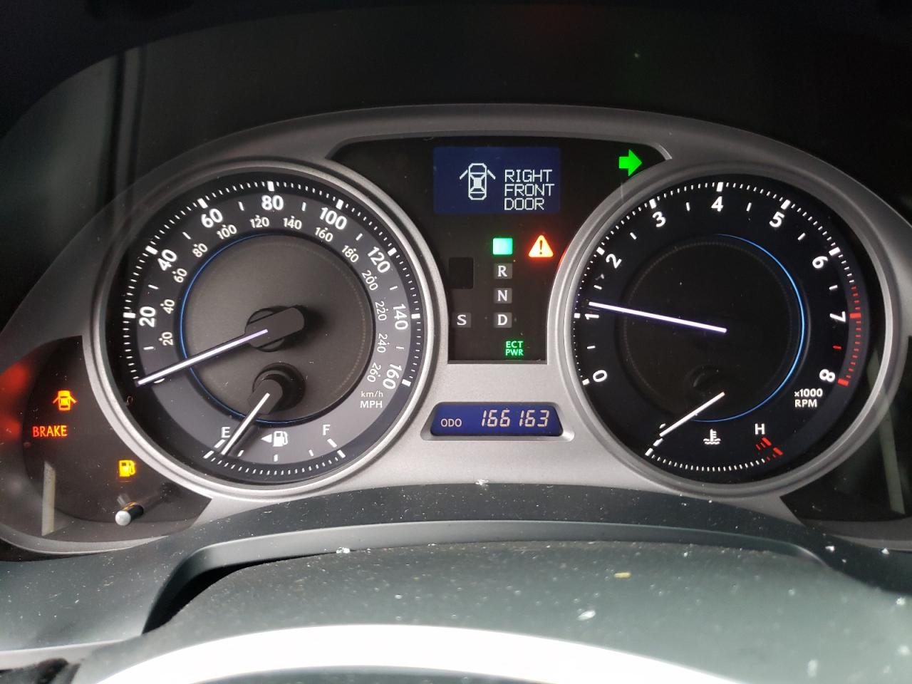 Photo 8 from auction – 2008 LEXUS IS 250 with VIN JTHBK262385064795