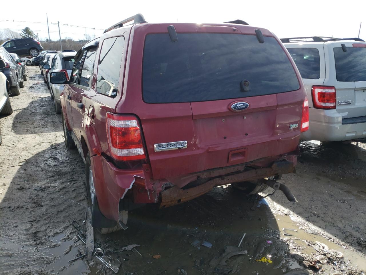 Photo 3 from auction – 2010 FORD ESCAPE XLT with VIN 1FMCU9DG2AKC70880