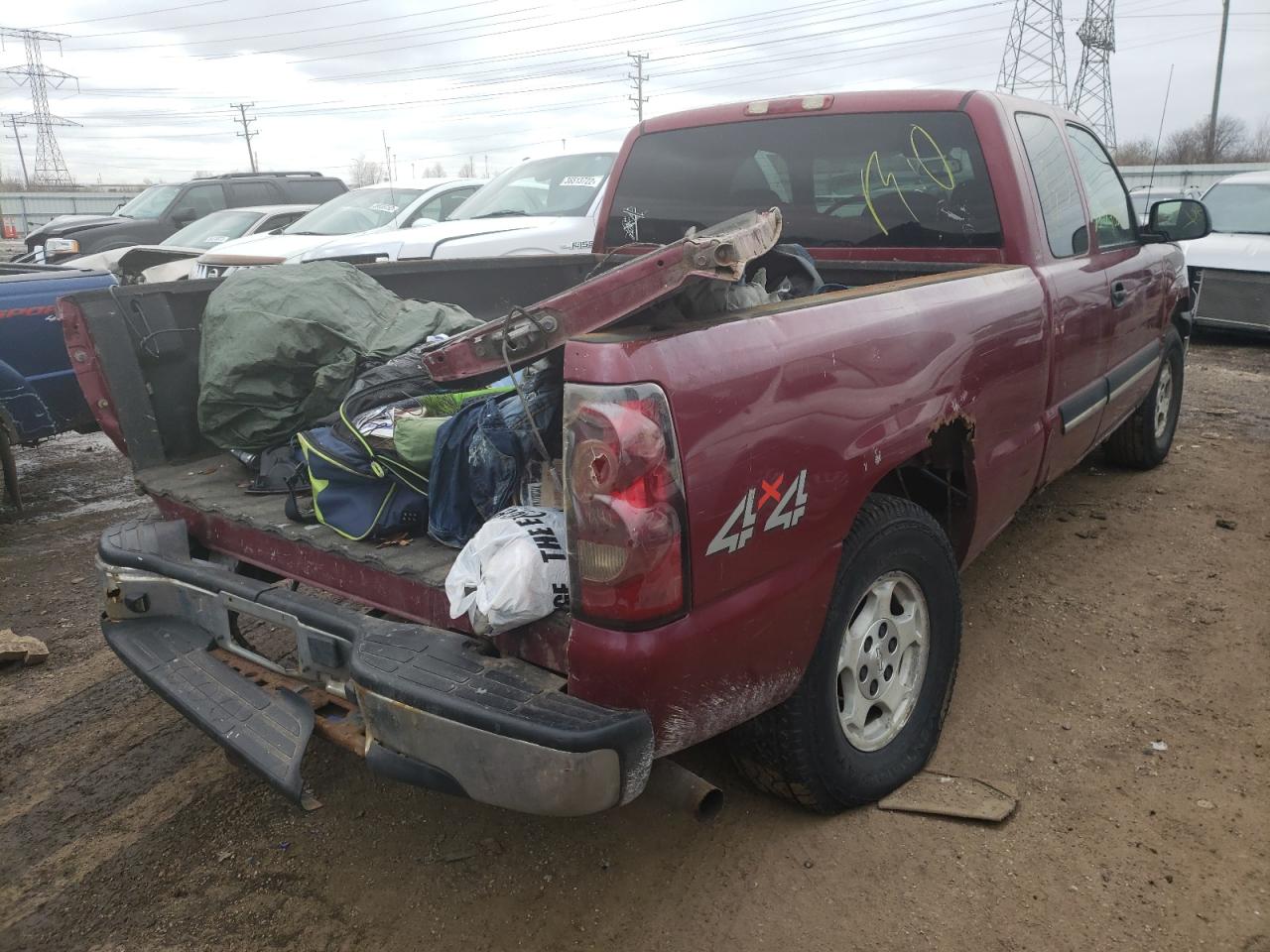 Photo 4 from auction – 2004 CHEVROLET SILVERADO with VIN 1GCEK19T74E212180