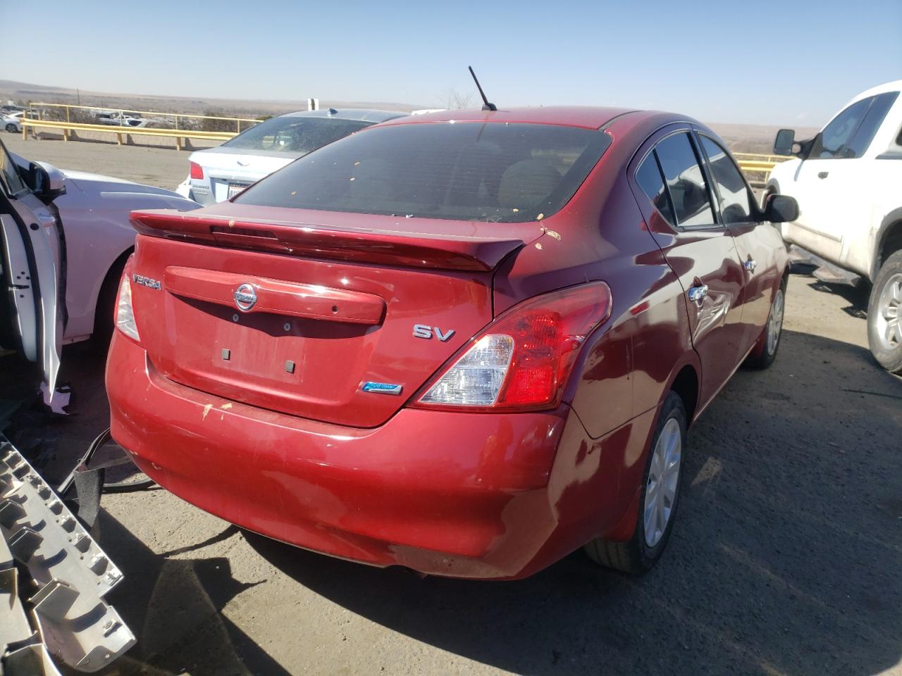 Photo 4 from auction – 2014 NISSAN VERSA with VIN 3N1CN7AP6EL843443