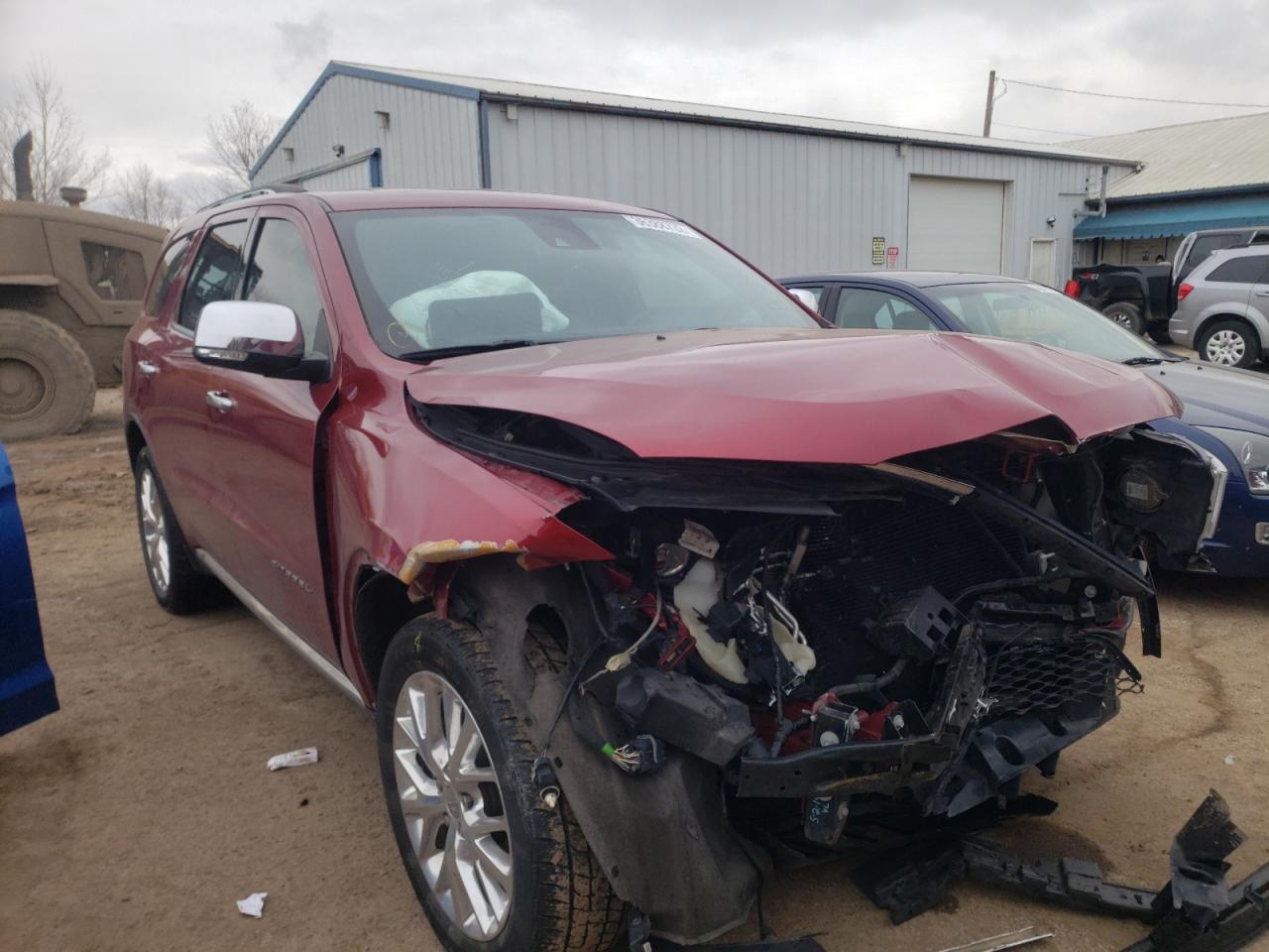 DODGE DURANGO CI 2014 with VIN 1C4RDJEG5EC520580 - Photo from auction