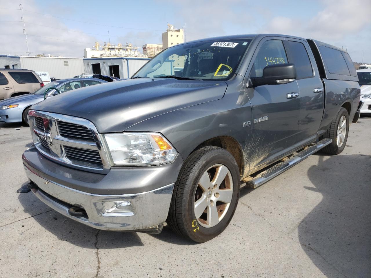 Photo 2 from auction – 2010 DODGE RAM 1500 with VIN 1D7RV1GT8AS256591
