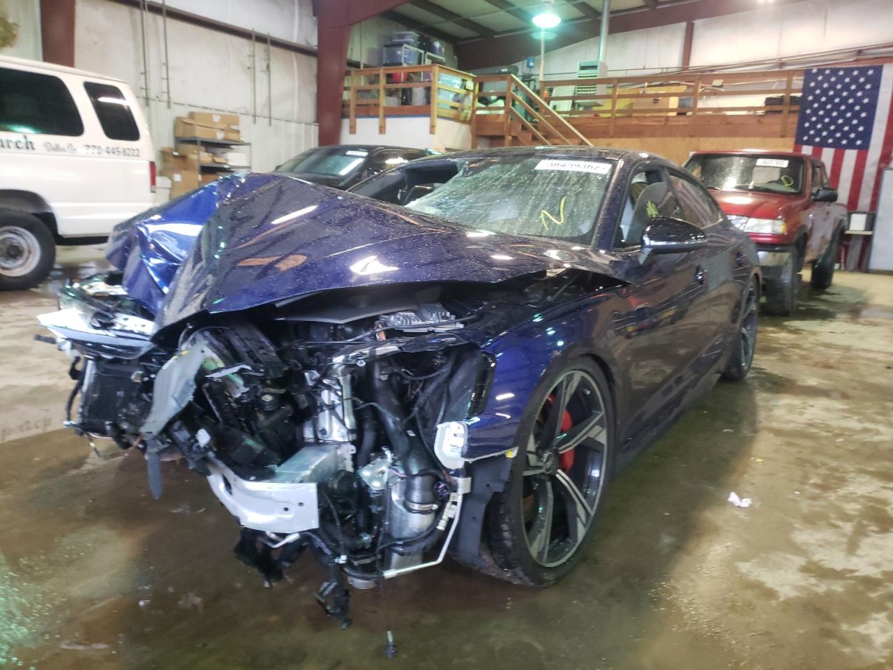 Photo 2 from auction – 2021 AUDI RS5 with VIN WUAAWCF57MA902848