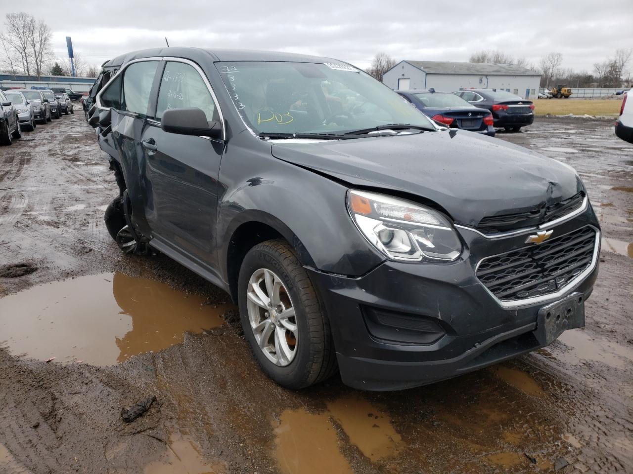 CHEVROLET EQUINOX LS 2017 with VIN 2GNFLEEK5H6265015 - Photo from auction