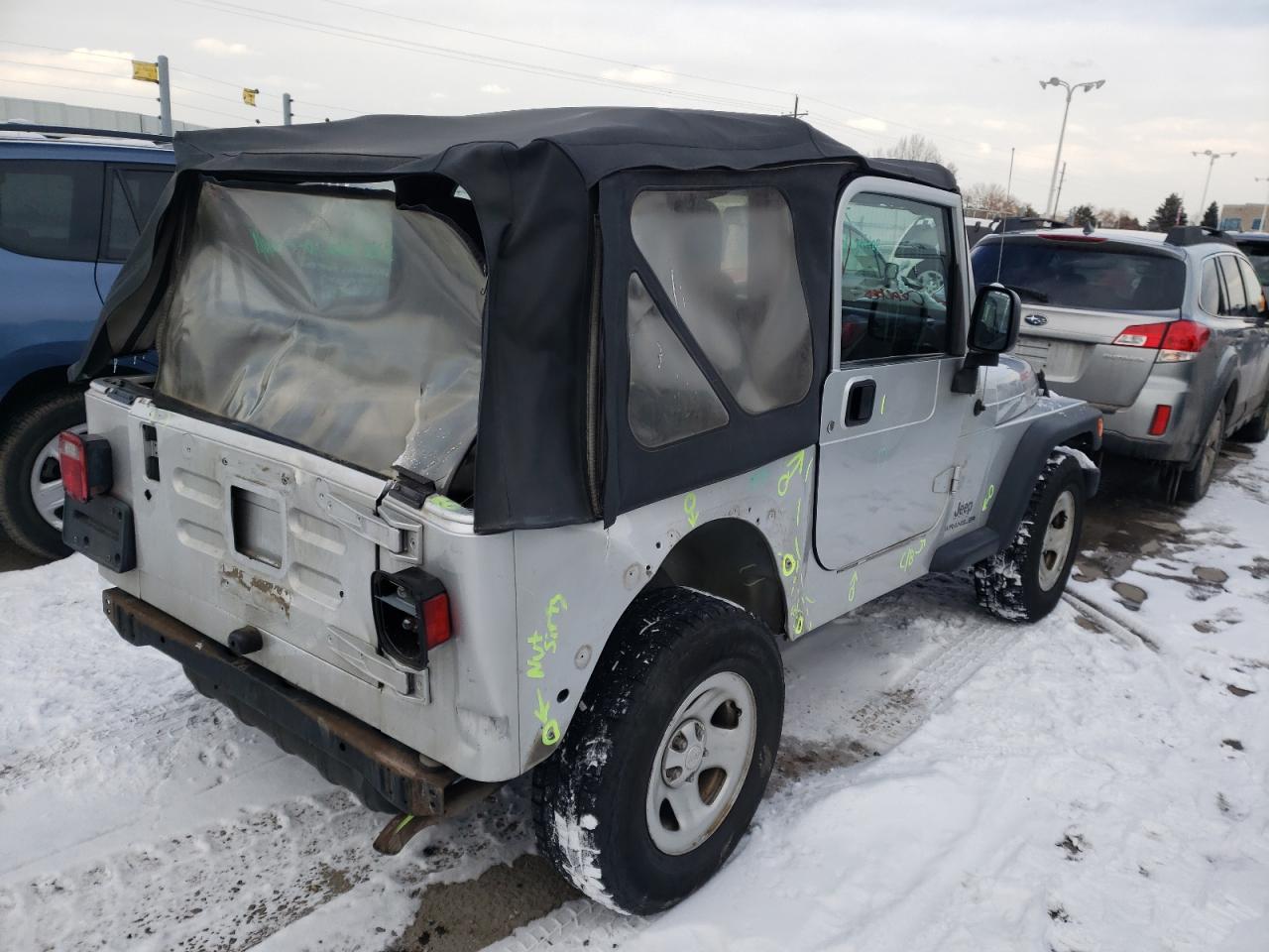 Photo 4 from auction – 2004 JEEP WRANGLER X with VIN 1J4FA39S14P716216