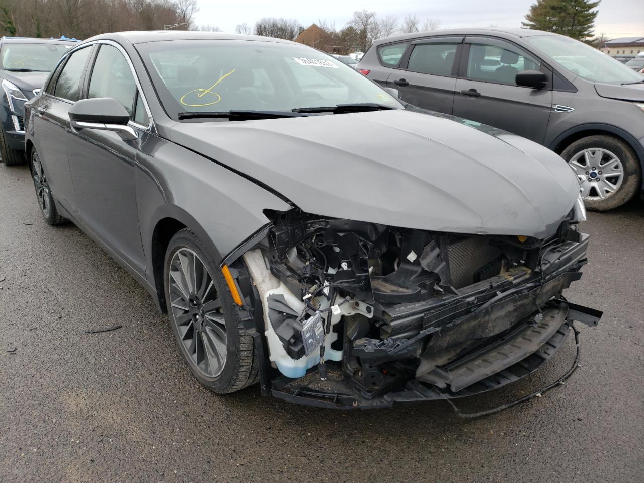 LINCOLN MKZ HYBRID 2016 with VIN 3LN6L2LU1GR633995 - Photo from auction