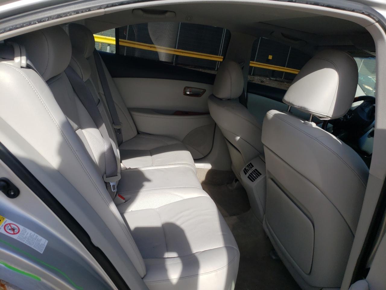Photo 6 from auction – 2007 LEXUS ES 350 with VIN JTHBJ46G272099628