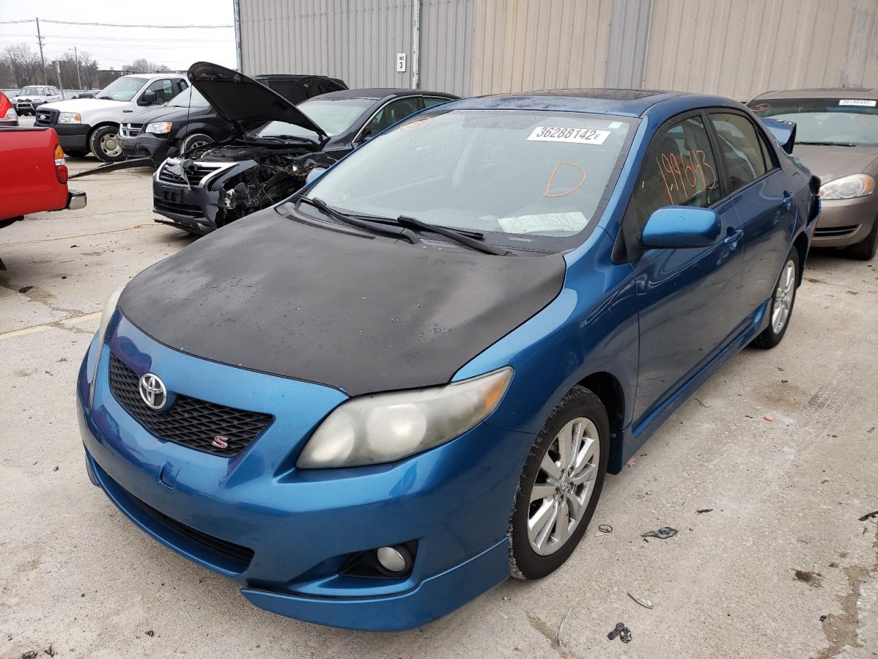 Photo 2 from auction – 2009 TOYOTA COROLLA with VIN 1NXBU40E59Z076038