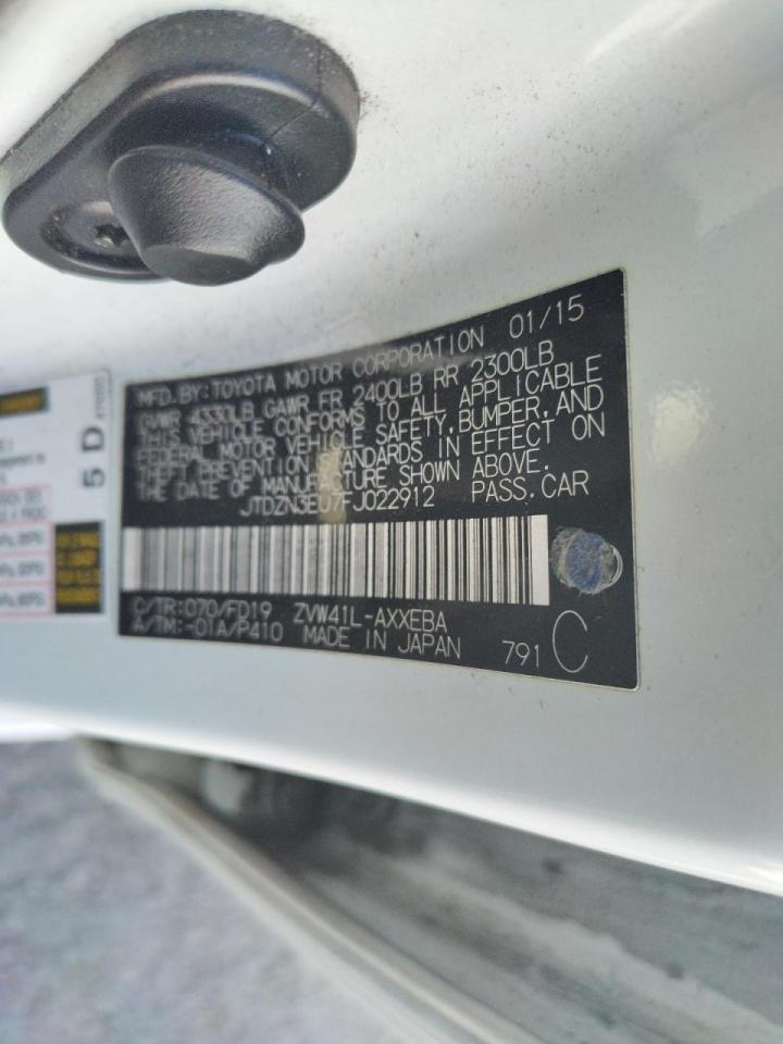 Photo 10 from auction – 2015 TOYOTA PRIUS V with VIN JTDZN3EU7FJ022912