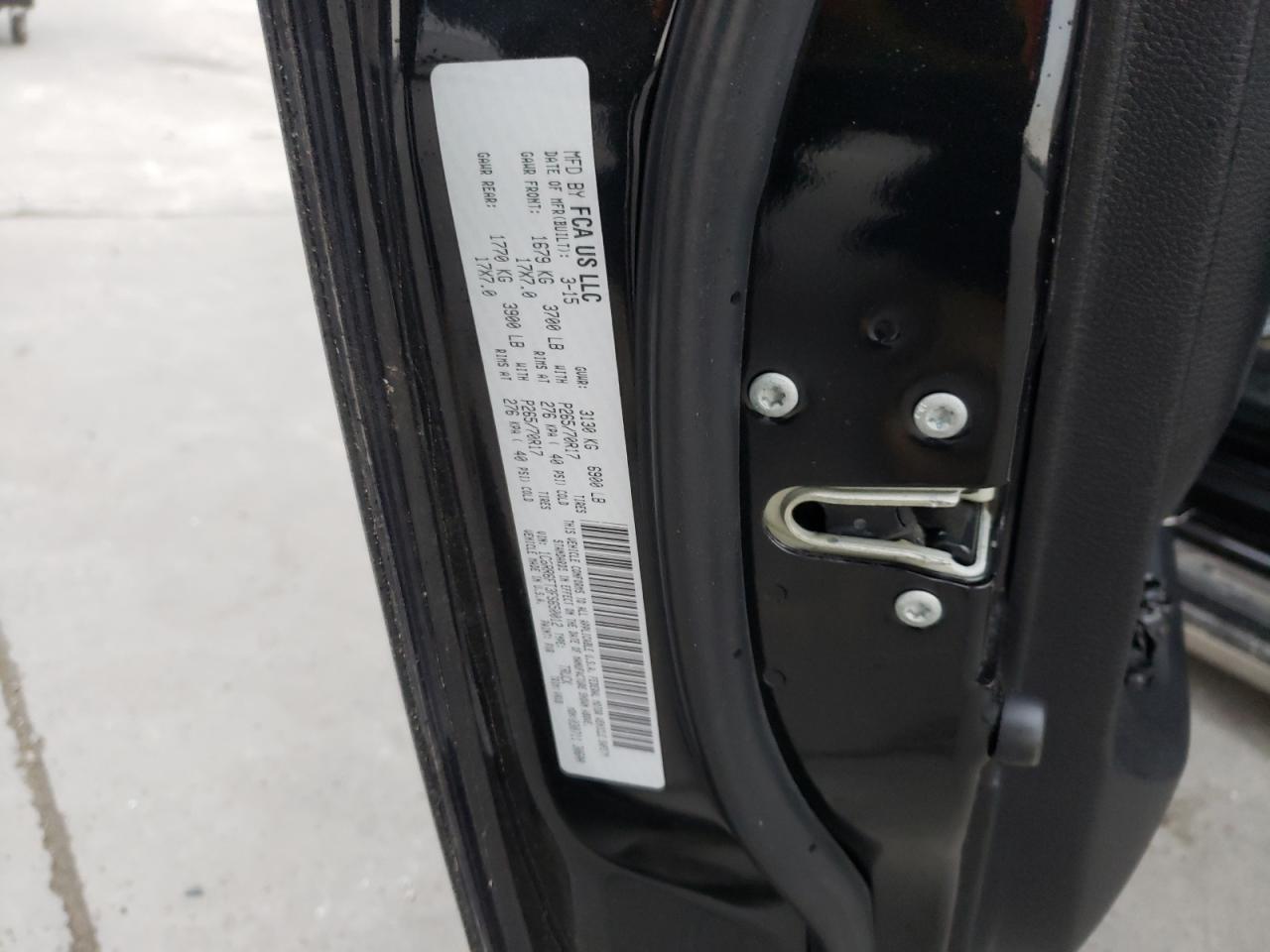 Photo 10 from auction – 2015 RAM 1500 ST with VIN 1C6RR6FT3FS650012