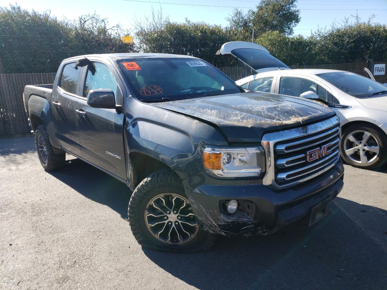 Photo 1 from auction – 2016 GMC CANYON SLE with VIN 1GTG5CEA6G1108632