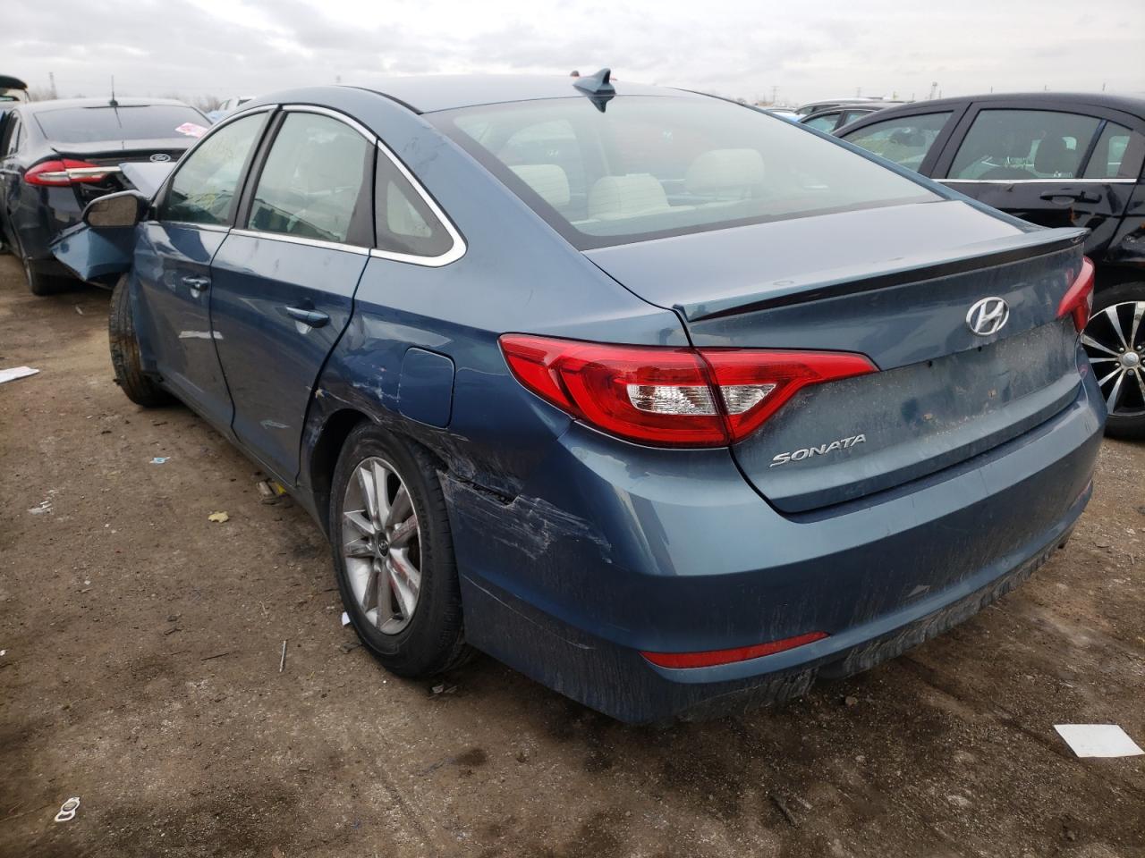 Photo 3 from auction – 2015 HYUNDAI SONATA SE with VIN 5NPE24AF8FH154803