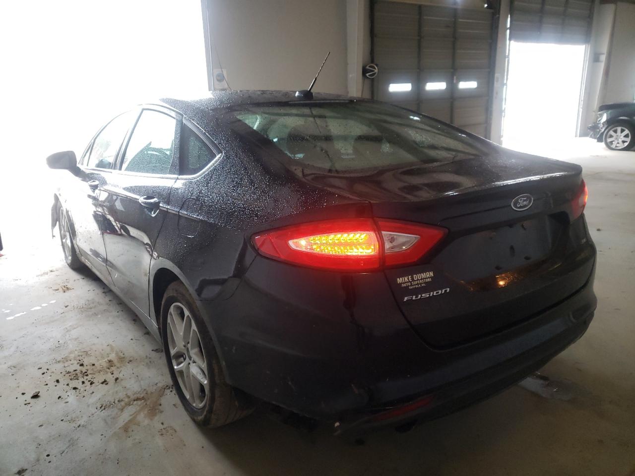 Photo 3 from auction – 2016 FORD FUSION SE with VIN 3FA6P0H7XGR321003