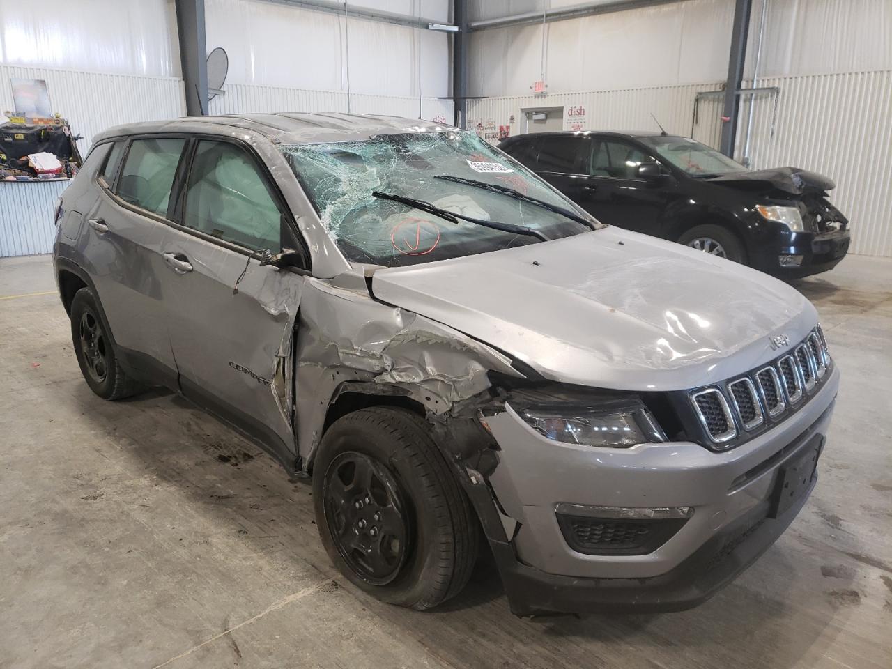 JEEP COMPASS SP 2018 with VIN 3C4NJCAB3JT468300 - Photo from auction