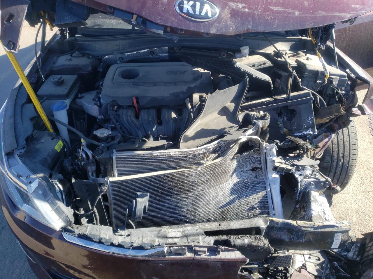 Photo 7 from auction – 2016 KIA OPTIMA EX with VIN 5XXGU4L37GG007245