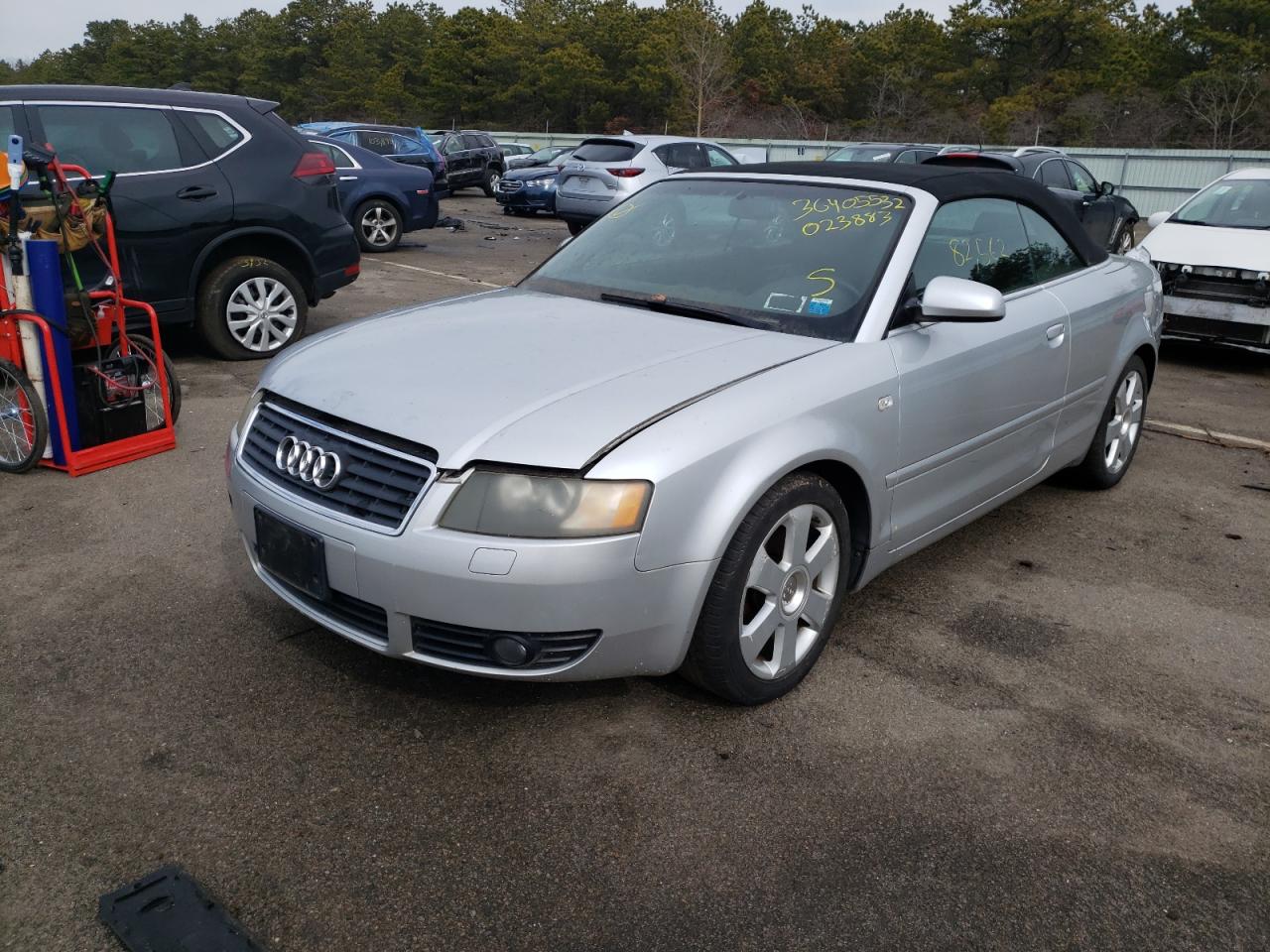 Photo 2 from auction – 2003 AUDI A4 1.8 CAB with VIN WAUAC48H63K023883