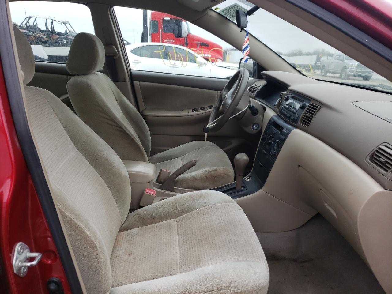 Photo 5 from auction – 2005 TOYOTA COROLLA CE with VIN 1NXBR32E35Z496951