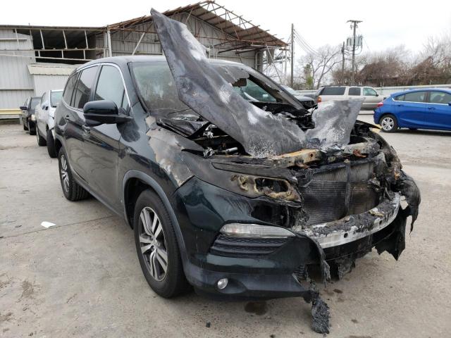 HONDA PILOT EXL 2016 with VIN 5FNYF5H83GB033918 - Photo from auction