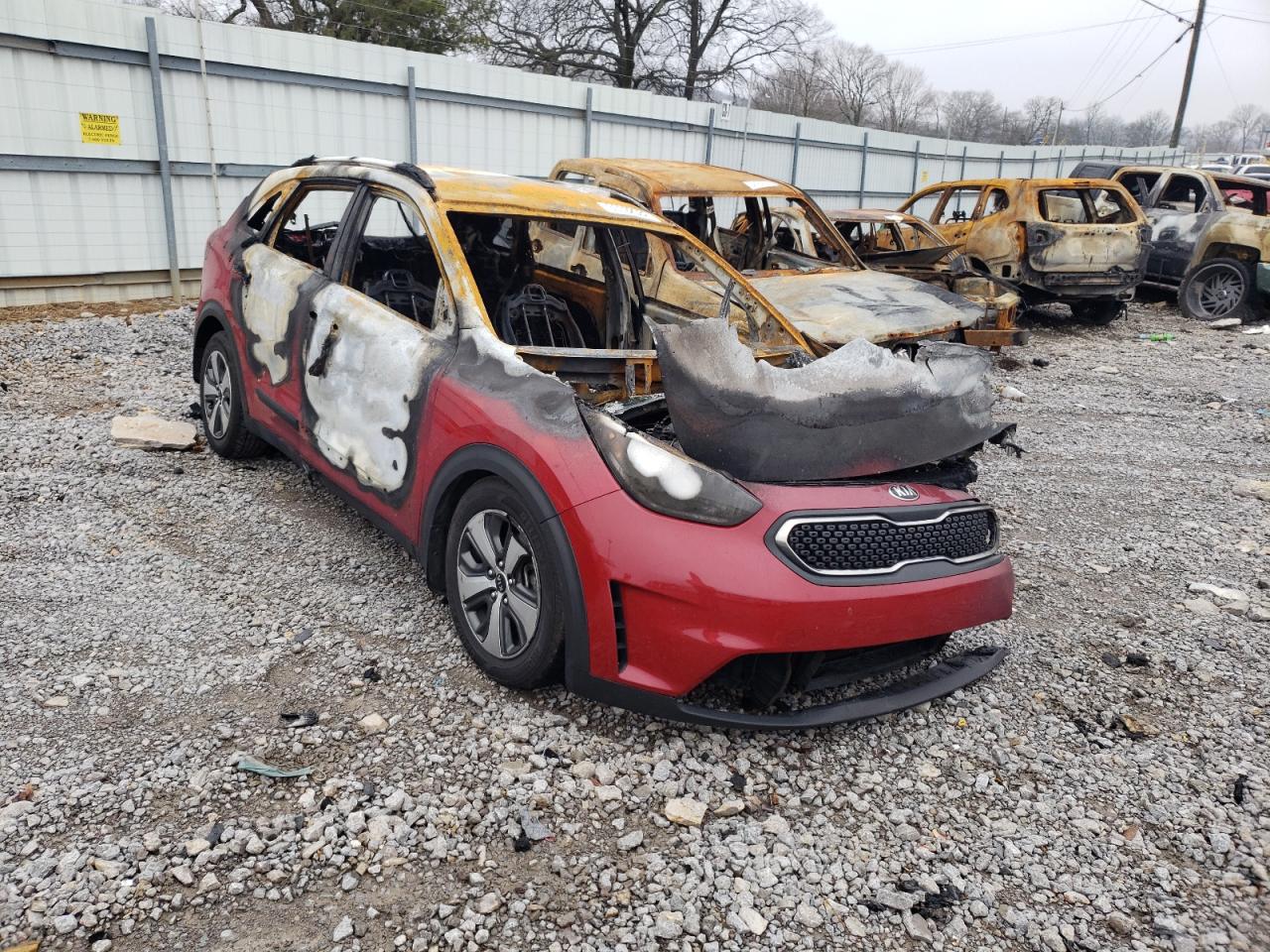 KIA NIRO FE 2017 with VIN KNDCB3LC8H5059245 - Photo from auction