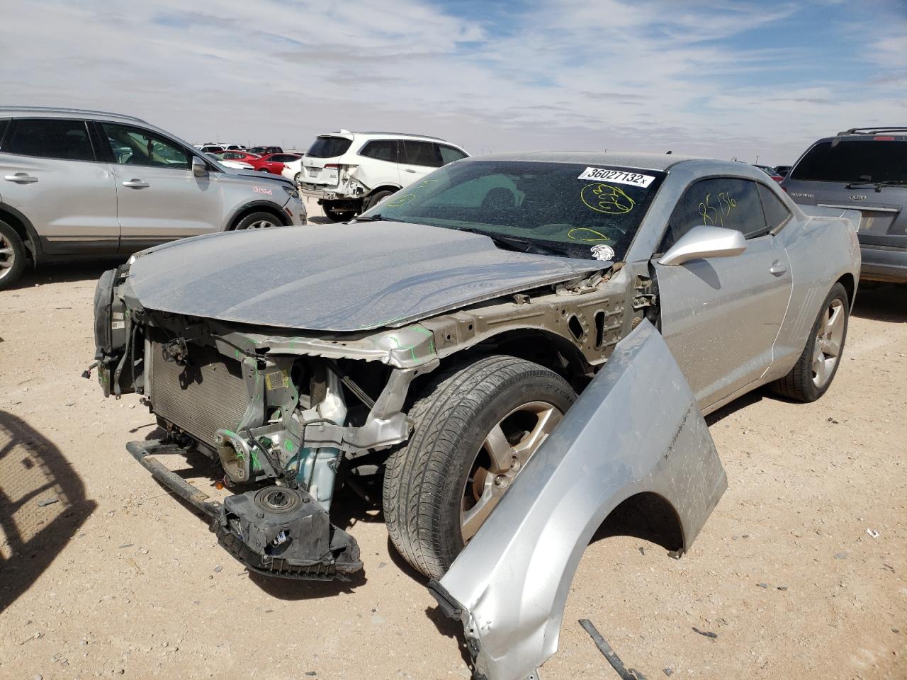 Photo 2 from auction – 2012 CHEVROLET CAMARO LT with VIN 2G1FB1E34C9111988