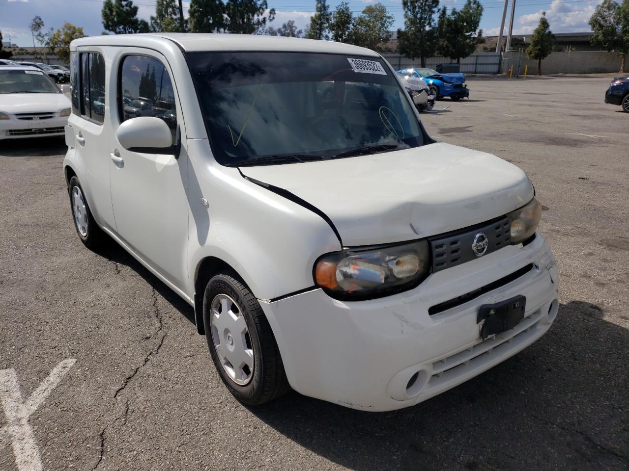 NISSAN CUBE BASE 2009 with VIN JN8AZ28R59T102757 - Photo from auction