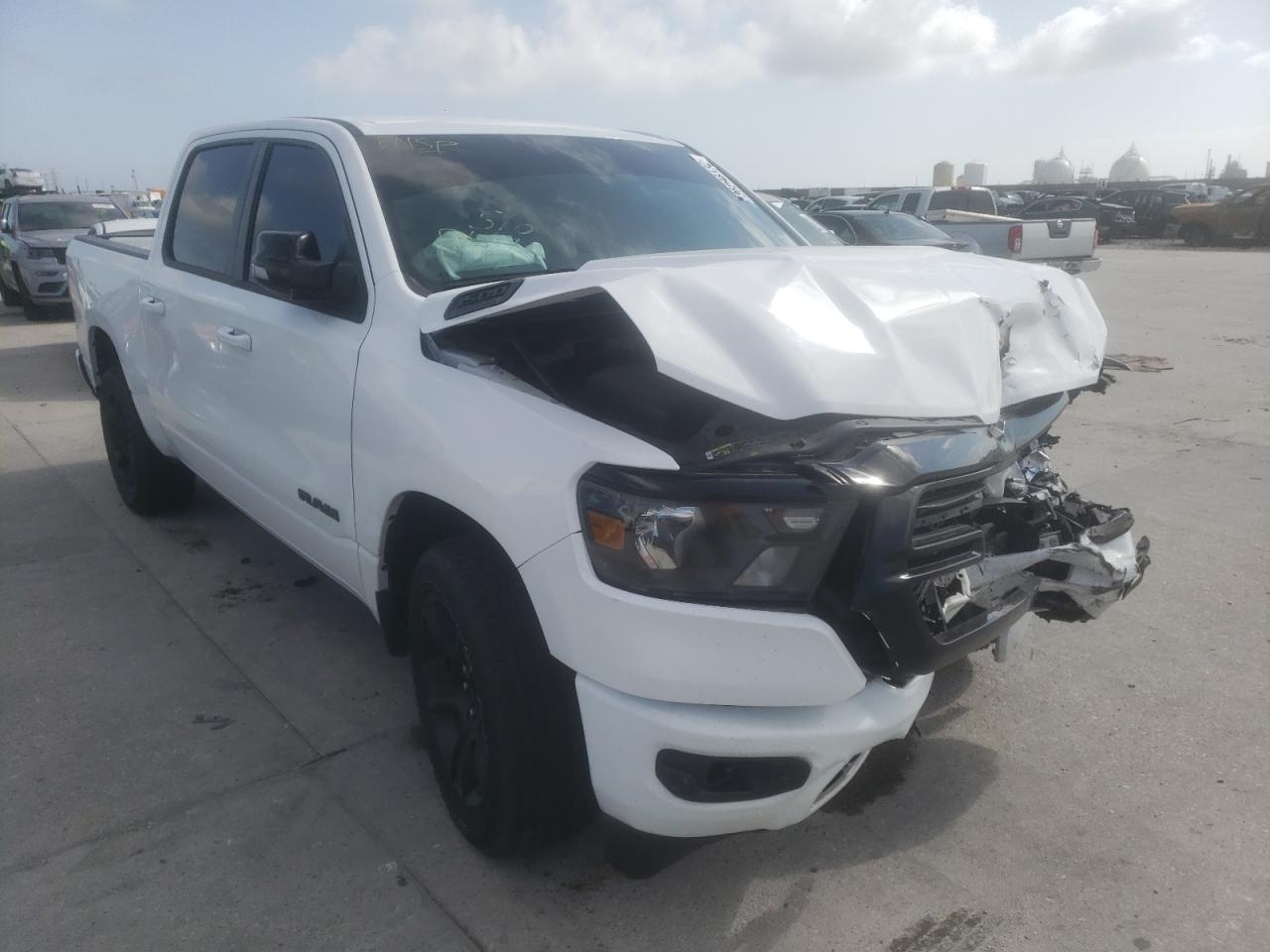 Photo 1 from auction – 2021 RAM 1500 BIG H with VIN 1C6RREFT4MN574998