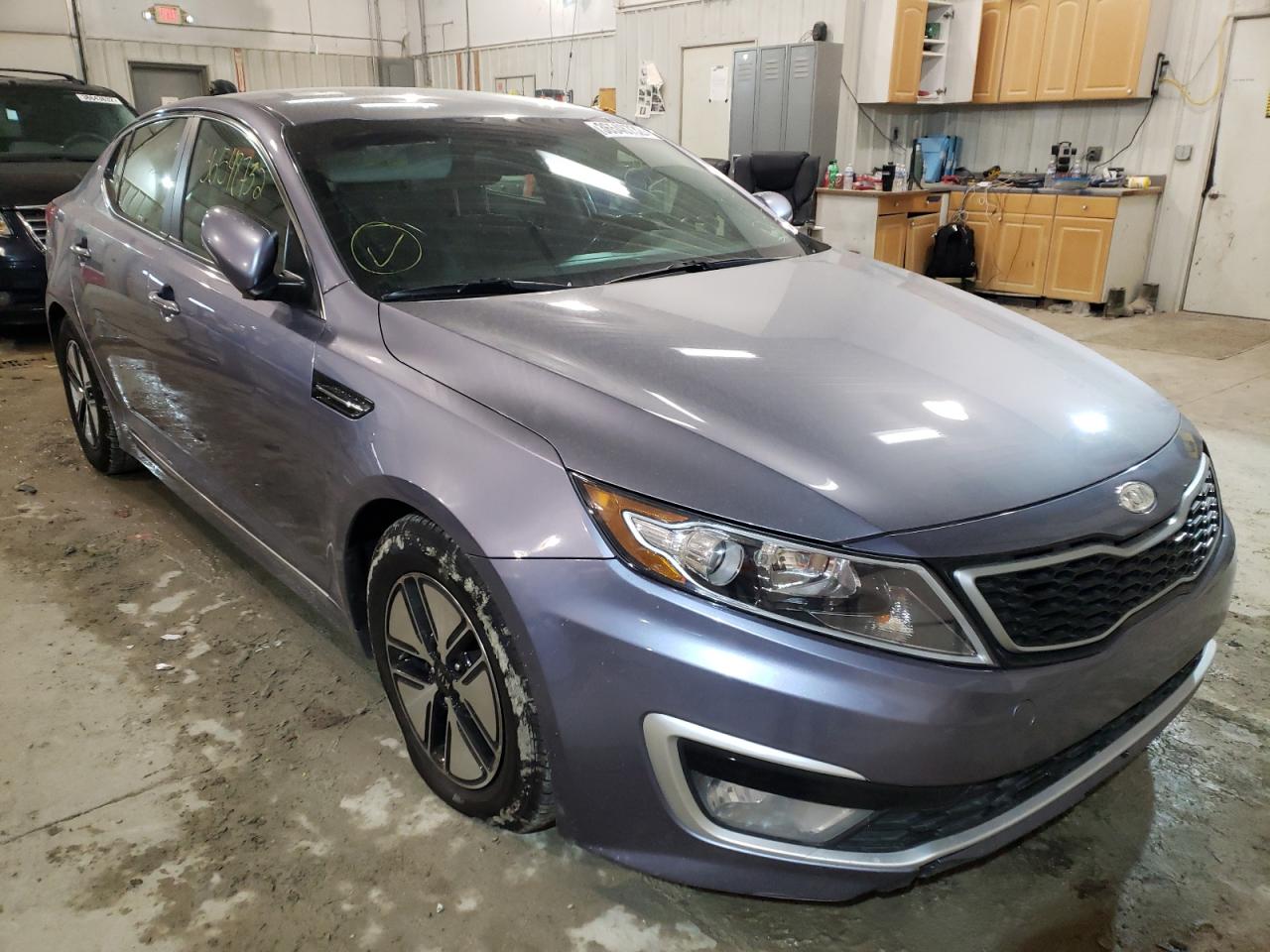 KIA OPTIMA HYB 2012 with VIN KNAGM4AD3C5015656 - Photo from auction