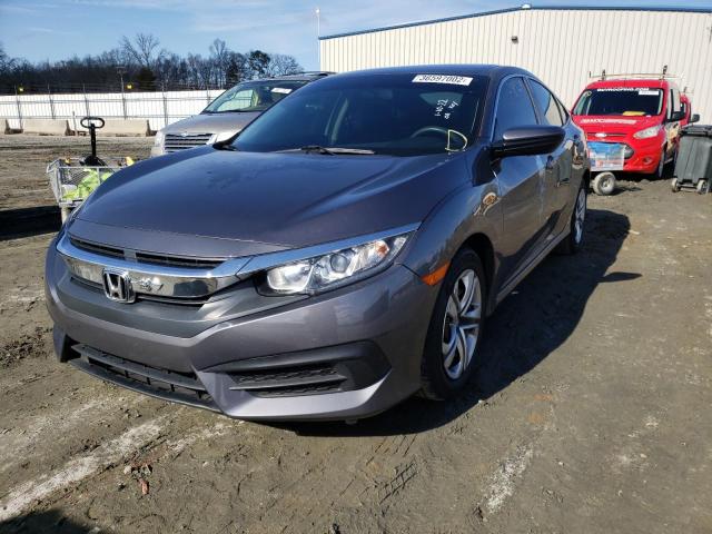 Photo 2 from auction – 2016 HONDA CIVIC LX with VIN 19XFC2F51GE223570