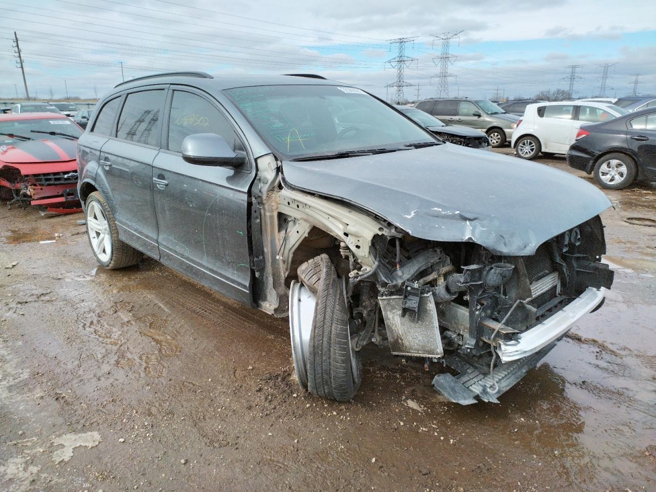 Photo 1 from auction – 2014 AUDI Q7 PRESTIG with VIN WA1DGAFE4ED018792