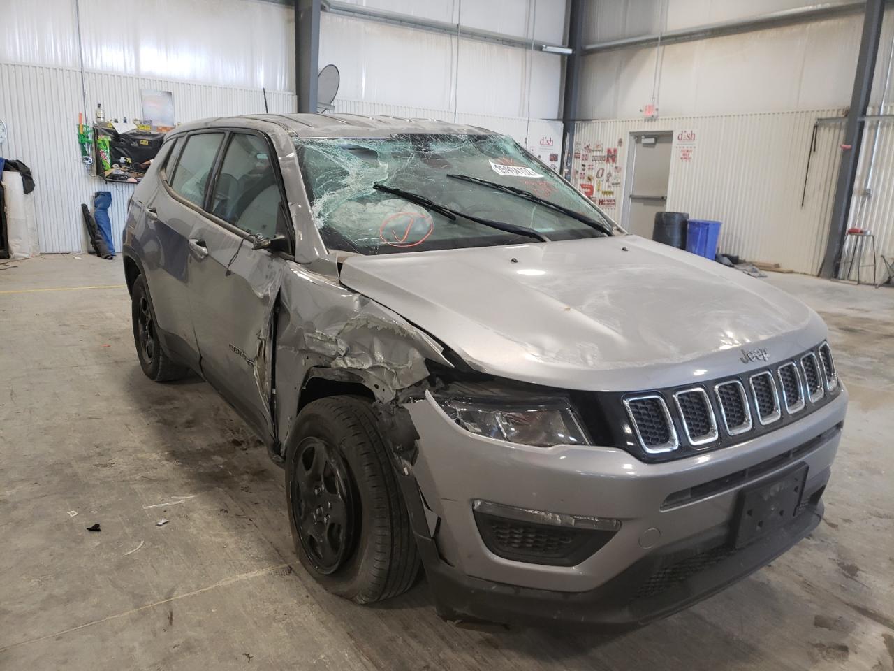 Photo 9 from auction – 2018 JEEP COMPASS SP with VIN 3C4NJCAB3JT468300